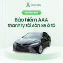 BẢO HIỂM AAA THÔNG BÁO THANH LÝ TÀI SẢN XE Ô TÔ (THÁNG 05/2026) 
