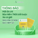 THÔNG BÁO MẤT ẤN CHỈ BẢO HIỂM TNDS BẮT BUỘC XE CƠ GIỚI - BAN KINH DOANH BẢO HIỂM SỐ (TRỤ SỞ CHÍNH)